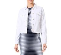 Tommy Hilfiger Women’s Slim Fit Denim Jacket, White (Th Optic White), 4