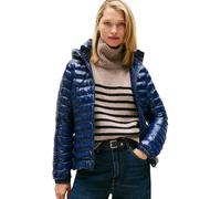 Tommy Hilfiger Women’s Slim Quilted Jacket with Hood, Blue (Dark Night Navy), S