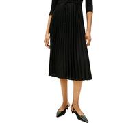 Tommy Hilfiger Women’s Slim Rib Mix Midi Dress, Black (Black), S