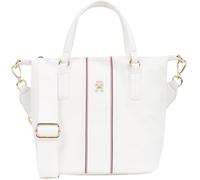 Tommy Hilfiger Women’s Small Poppy Tote Bag, Off-White (Ecru Corp), One Size