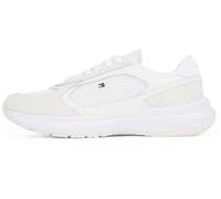Tommy Hilfiger Women’s Sporty Low Top Runner Trainers, White (White), 6