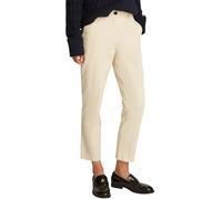 Tommy Hilfiger Women’s Stretch Slim Ankle Grazer Chinos, Off-White (Ivory Petal), 14