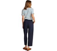 Tommy Hilfiger Women’s Stretch Tapered Ankle Grazer Trousers, Blue (Dark Night Navy), 4