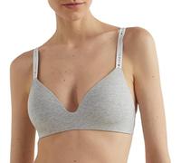 Tommy Hilfiger Women’s Stretch Triangle Bra, Grey (Light Grey Heather), XS