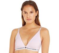 Tommy Hilfiger Women’s Stretch Triangle Bra, Pink (Light Pink), XL