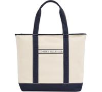 Summer Canvas Tote Bag Ecru/Navy