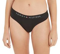 Tommy Hilfiger for woman. UW0UW04146 Thong Waistband Logo black (XS), Homewear, Cotton, Sustainable