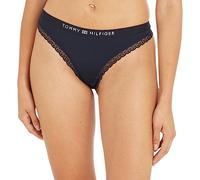 Tommy Hilfiger Women’s Thong, Blue (Desert Sky), L