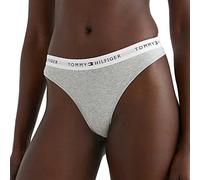 Tommy Hilfiger Women’s Thong, Grey (Light Grey Heather), XS