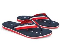 Tommy Hilfiger Women’s Tommy Loves NY Flip Flops, Blue (Midnight), 3.5
