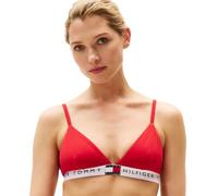 Tommy Hilfiger Women’s Triangle Bra with Logo Underband, Red (Primary Red), XL