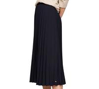 Tommy Hilfiger Women’s Twill Pleated Midi Skirt, Blue (Desert Sky), 6