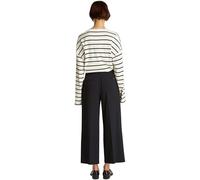 Tommy Hilfiger Women’s Wide Leg Cropped Trousers, Black (Black), 40W