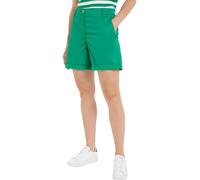 Tommy Hilfiger Women Shorts Mom Fit Chino, Green (Olympic Green), 36