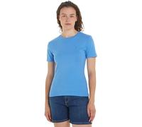 Tommy Hilfiger Women T-Shirt Short-Sleeve New Slim Cody Crop Crew Neck, Blue (Blue Spell), XS