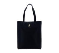 Tommy Hilfiger Women TH Casual Slim Tote Ns Bag with Interior Pockets, Black (Black), One Size