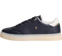 Tommy Hilfiger Women Th Chic Sneaker Elevated FW0FW09400 Low Top, Blue, 7