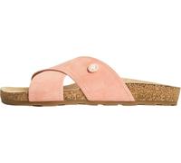 Tommy Hilfiger Women Th Classic Cork Sandal Suede FW0FW09515 Flat Sandals, PINK, 4