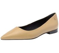 Tommy Hilfiger Women TH Pointy Ballerina, Classic Khaki, 36 EU