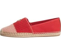 Tommy Hilfiger Women Th Script Crochet Espadrille FW0FW09502 Espadrilles, RED, 7