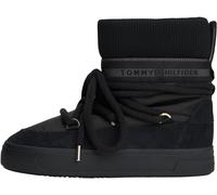 Tommy Hilfiger Women TOMMYTECH LOGOTAPE SNOWBOOT WARM FW0FW08998 Outdoor Boots, Black (Black), 4