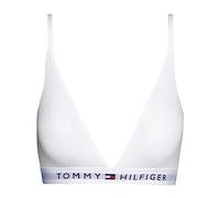 Tommy Hilfiger Women Triangle Cup Bra Stretch, White (White), L