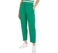 Tommy Hilfiger Women Trousers Slim Fit Chino, Green (Olympic Green), 44