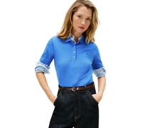 Tommy Hilfiger Women's 1985 REG Pique Polo SS WW0WW43224 S/S Polo, Blue (Mesmerizing Blue), M