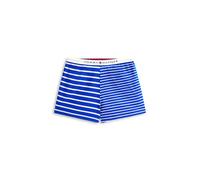 Tommy Hilfiger Women's 2 Piece T-Shirt & Short Set Ecru/ Blue Orbit Berton | Size: Medium Tommy Hilfiger Multicolor M