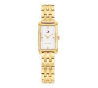 Tommy Hilfiger Women's 22mm Gold Tone Luxury Inspired Mini Tank Watch