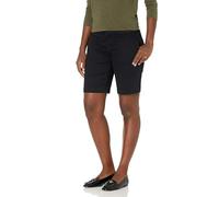 Tommy Hilfiger Women's 9" Hollywood Chino Short Casual, Black, 6 (Pack of 2)