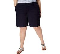 Tommy Hilfiger Women's 9” Hollywood, Standard and Plus Size Shorts Casual, Ultra Navy, XS