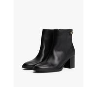 Tommy Hilfiger Womens Ankle Boots in Black Leather - Size UK 7