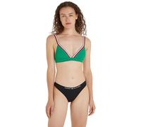 Tommy Hilfiger Women's Bikini Uw0uw05315 Bikini Swim, Black (Black), XS