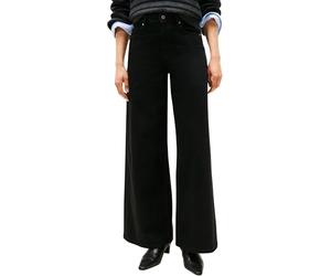 Tommy Hilfiger Women's Black 70s Wide Leg Jeans, Black (Black), 32W/27L