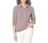 Tommy Hilfiger Women's J2xmh365-qi2-xs Shirt, Chili Pepper Multi, XS