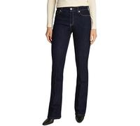 Tommy Hilfiger Women's Bootcut Stretch Jeans, Black (Rinse), 30W/30L