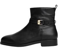 Tommy Hilfiger Women's Buckle Leather Riding Ankle Boots