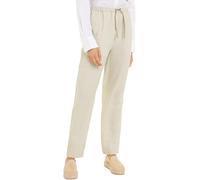 Tommy Hilfiger Women's Casual Linen Taper Pull ON Pant Light Beige 34