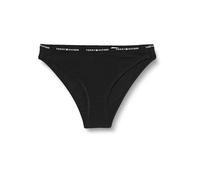 Tommy Hilfiger Women's CHEEKY BIKINI UW0UW05742, Black, XL
