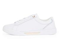TOMMY HILFIGER Women's Chic Court Sneaker, White (White), 6.5