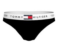Tommy Hilfiger Women's Classic Bikini Briefs with Logo Waistband, Black (Black), S