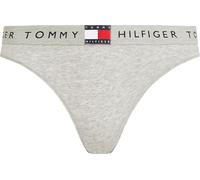 Tommy Hilfiger Women's Classic Bikini Briefs with Logo Waistband, Grey (Light Grey Heather), M