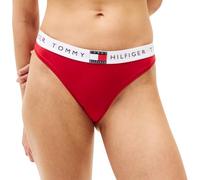 Tommy Hilfiger Women's Classic Bikini Briefs with Logo Waistband, Red (Primary Red), M