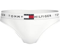 Tommy Hilfiger Women's Classic Bikini Briefs with Logo Waistband, White (White), XL