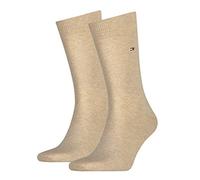 Tommy Hilfiger Womens Classic CLSSC SOCK, Beige, 3-5 UK