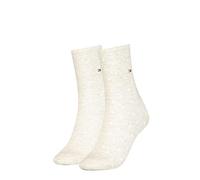 Tommy Hilfiger - Women's Socks - Dots (2-Pack) - Light Beige Melange - 39/42