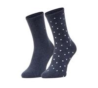 Tommy Hilfiger - Women's Socks - Dot (2-Pack) - Midnight Blue - 39/42