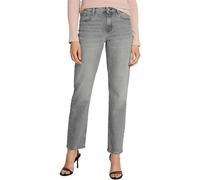Tommy Hilfiger Women's Classic Noe Straight Leg Fit Jeans, Grey (Noe), 30W/27L