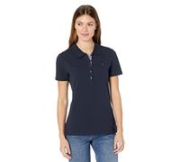 Tommy Hilfiger Women's Classic Polo (Standard and Plus Size) Shirt, Navy, XXL